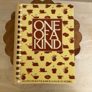80s Mobile Alabama One of a Kind Junior League Cookbook